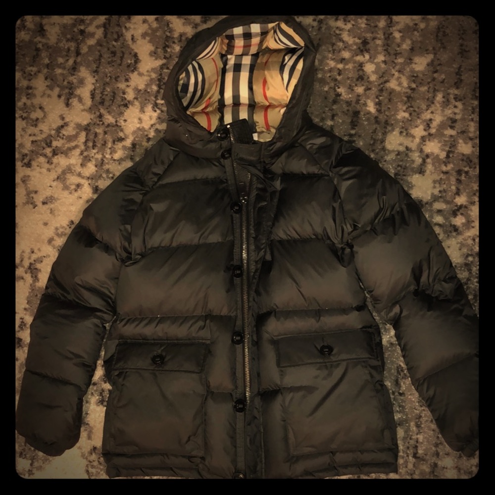 Burberry Boy’s Down Winter Coat size 14Y